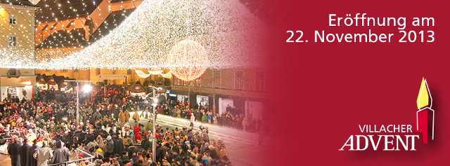 Avvento a Villach: la città si illumina d’immenso